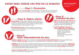 Pasos para cuidar los pies en la diabetes